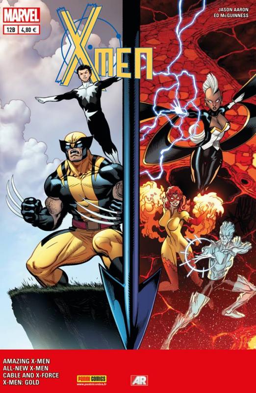  X-Men (revue) – V 4, T12 : L'age d'or (0), comics chez Panini Comics de Aaron, Claremont, Bendis, Hopeless, McGuinness, Sandoval, Peterson, McLeod, Silva, Gracia, Rosenberg, Coipel