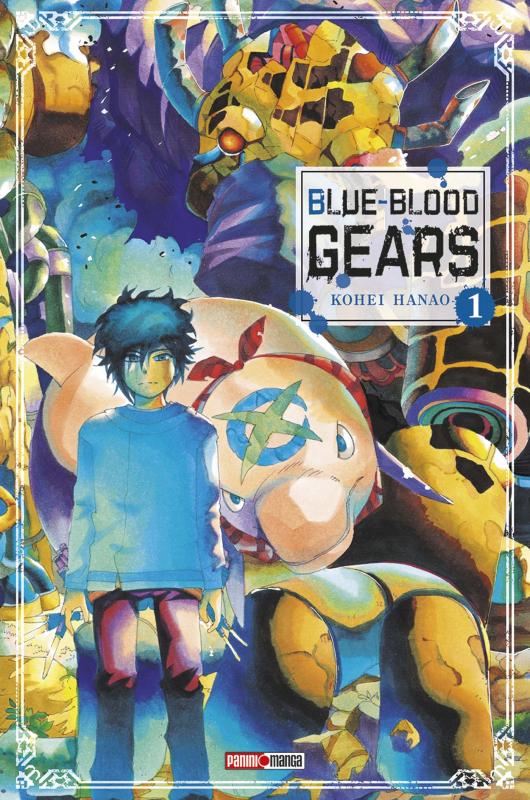  Blue blood gears  T1, manga chez Panini Comics de Hanao