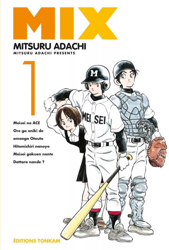  Mix  T1, manga chez Tonkam de Adachi