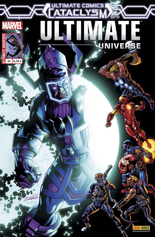  Ultimate Universe T14 : Cataclysme (2/3) (0), comics chez Panini Comics de Bendis, Fialkov, Di Giandomenico, Martinez, Bagley, Marquez, Ponsor, Mounts, Quintana, Keith
