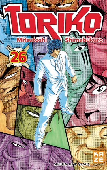  Toriko T26, manga chez Kazé manga de Shimabukuro