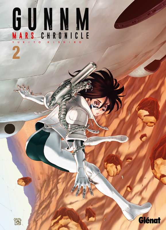  Gunnm Mars chronicle T2, manga chez Glénat de Kishiro