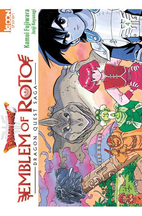  Dragon Quest - Emblem of Roto T4, manga chez Ki-oon de Fujiwara