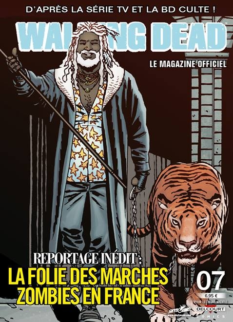  Walking Dead – Le magazine officiel, T7, comics chez Delcourt de Kirkman, Adlard