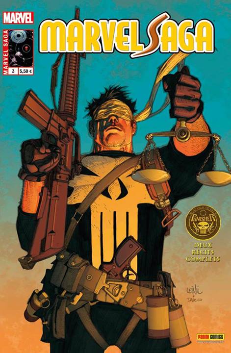  Marvel Saga – V 2, T3 : Le procès du Punisher (0), comics chez Panini Comics de Huston, Guggenheim, Yu, Martinbrough, Suayan, Loughridge, Gho