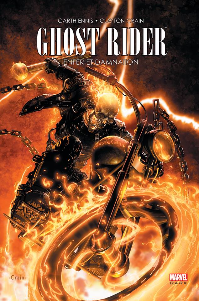 Ghost Rider - Enfer et damnation, comics chez Panini Comics de Ennis, Crain