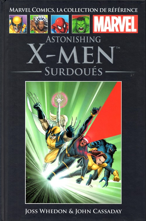  Marvel Comics, la collection de référence T36 : Astonishing X-Men - Surdoués (0), comics chez Hachette de Whedon, Cassaday, Martin