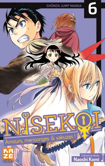 Nisekoi T6, manga chez Kazé manga de Komi