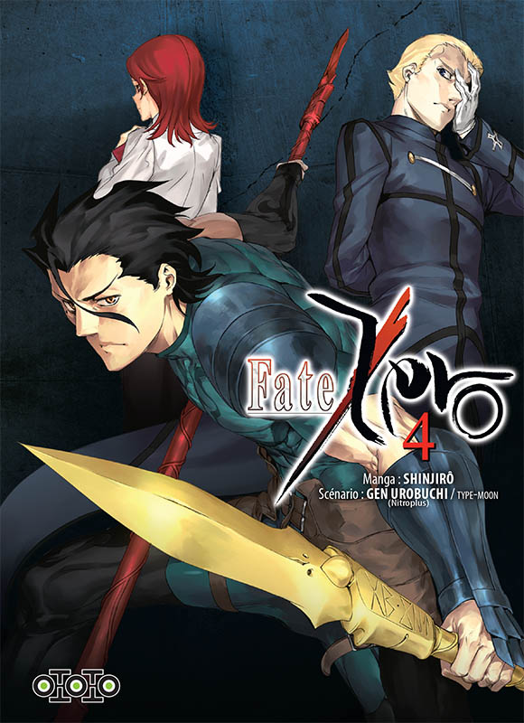  Fate Zero T4, manga chez Ototo de Type-moon, Shinjirô, Urobochi