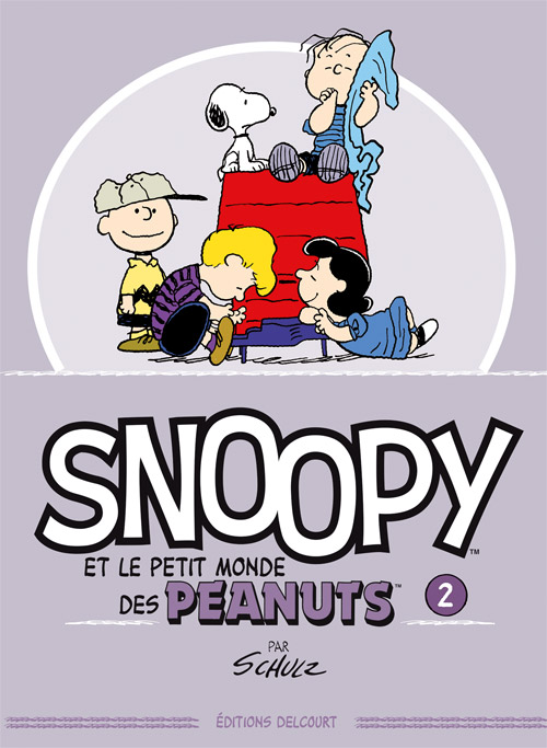  Snoopy et le petit monde des Peanuts T2, comics chez Delcourt de Schulz, Svart