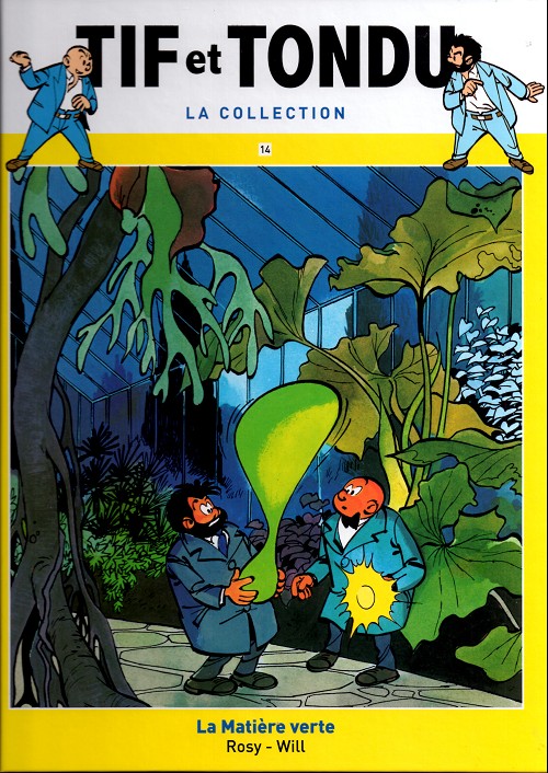  Tif et Tondu T14 : La Matière Verte (0), bd chez Hachette de Rosy, Will