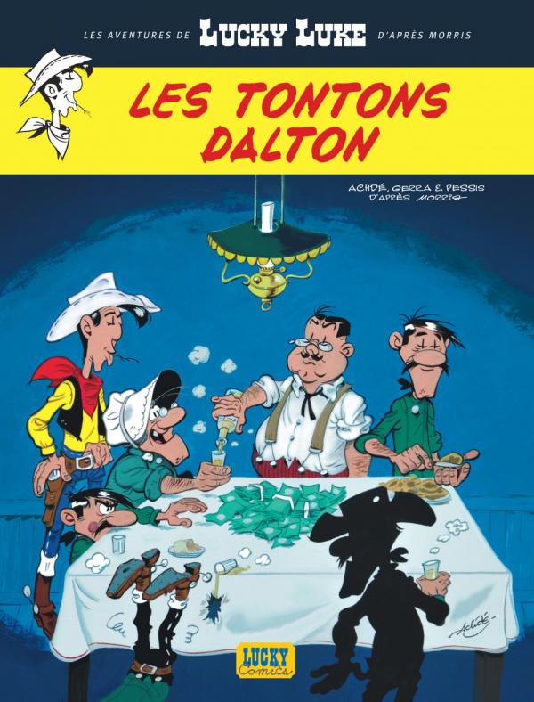Les Nouvelles aventures de Lucky Luke T6 : Les tontons Dalton (0), bd chez Lucky Comics de Pessis, Gerra, Achdé, Mel