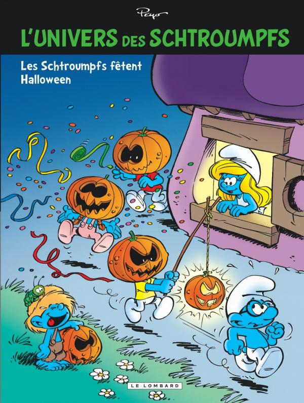 L'Univers des Schtroumpfs T5 : Les Schtroumpfs fêtent Halloween (0), bd chez Le Lombard de Peyo