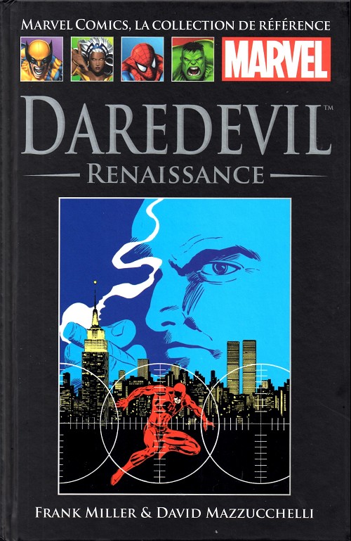  Marvel Comics, la collection de référence T9 : Daredevil - Renaissance (0), comics chez Hachette de Miller, Mazzucchelli, Lewis, Scheele, Avalon studios