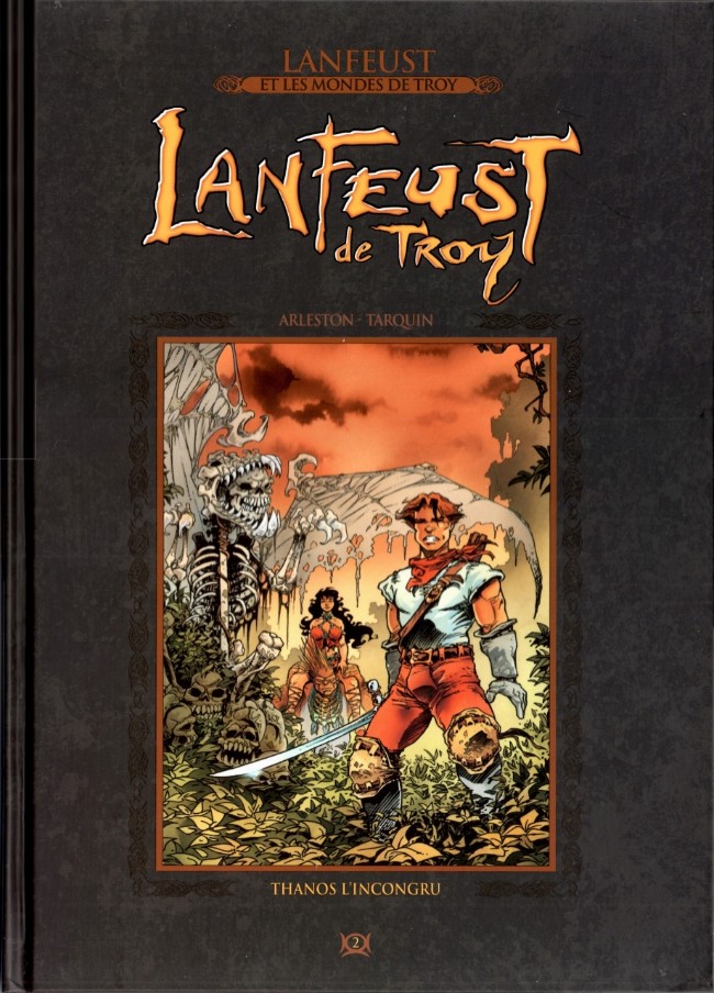  Lanfeust et les mondes de Troy T2 : Thanos l'incongru (0), bd chez Hachette de Arleston, Tarquin, Livi, Lamirand