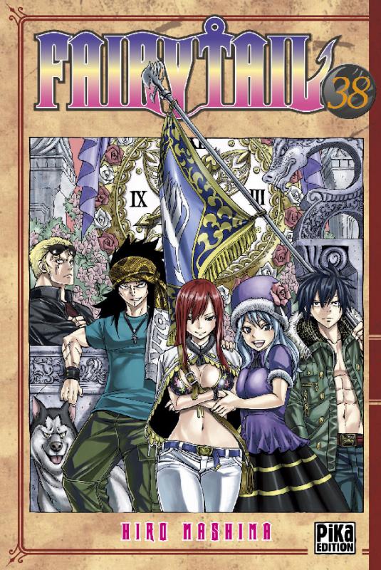  Fairy Tail T38, manga chez Pika de Mashima