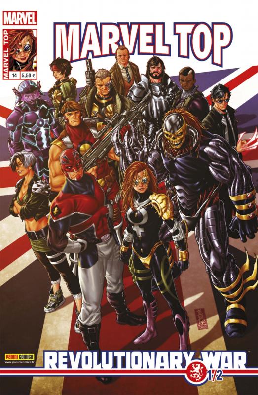  Marvel Top T14 : Revolutionnary War (1/2) (0), comics chez Panini Comics de Abnett, Brooks