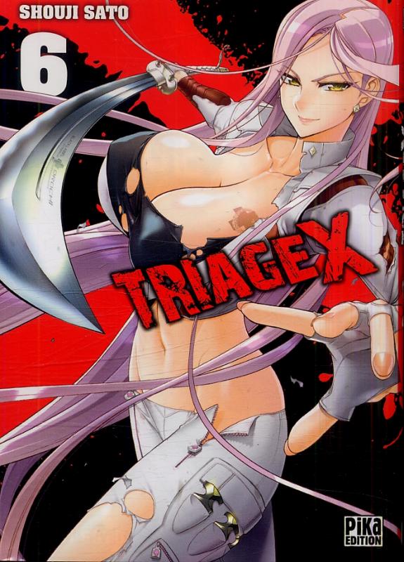  Triage X T6, manga chez Pika de Sato