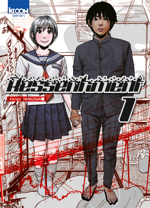  Ressentiment T1, manga chez Ki-oon de Hanazawa
