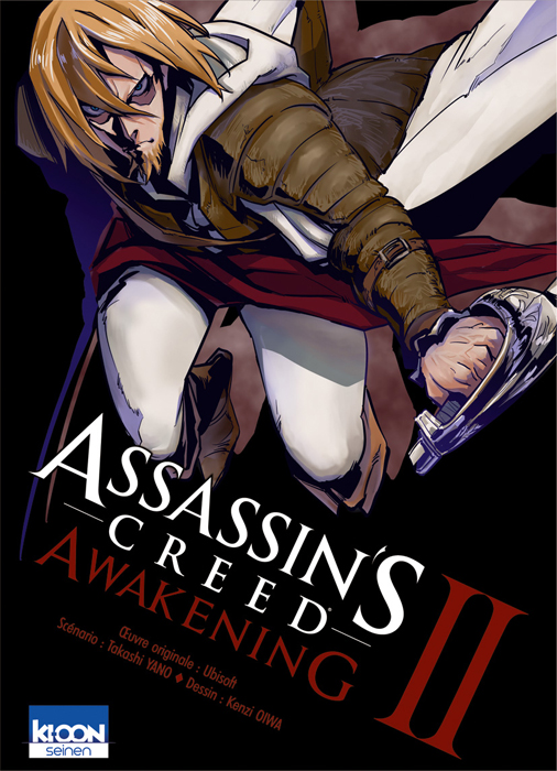  Assassin’s creed awakening T2, manga chez Ki-oon de Oiwa