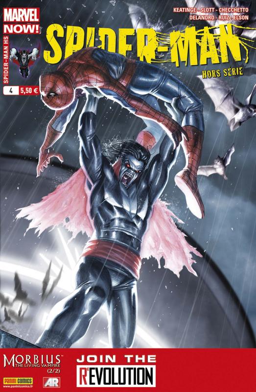  Spider-Man - Hors série T3 : Morbius (2/2) (0), comics chez Panini Comics de Keatinge, Slott, De Landro, Elson, Ruiz, Checchetto, Fabela, Caselli