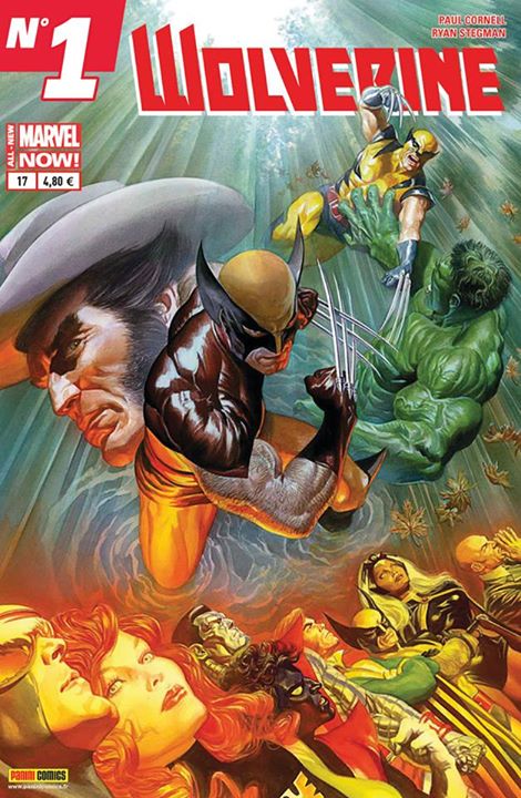  Wolverine (revue) – Revue V 4, T17 : Logan mercenaire (0), comics chez Panini Comics de Latour, Cornell, Asrar, Morales, Stegman, Silva, Curiel, Ross