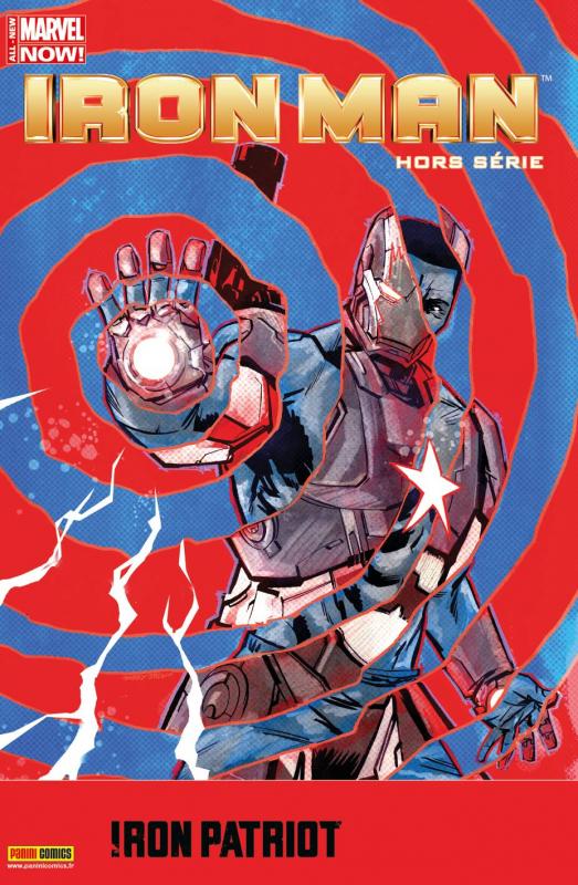  Iron Man (revue) – Hors série, T5 : Iron Patriot - Incassable (0), comics chez Panini Comics de Kot, Brown, Charalampidis, Perkins