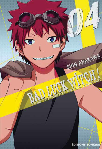  Bad luck witch T4, manga chez Tonkam de Arakawa