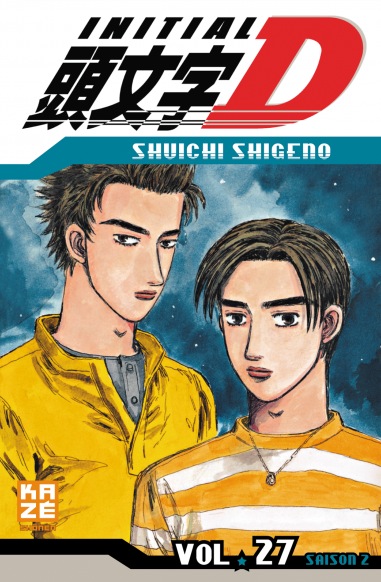  Initial D T27, manga chez Kazé manga de Shigeno