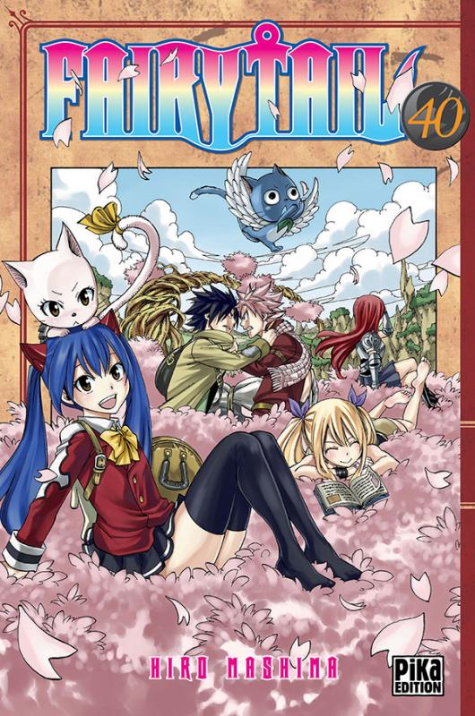  Fairy Tail T40, manga chez Pika de Mashima