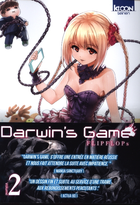  Darwin’s game T2, manga chez Ki-oon de FLIPFLOPs