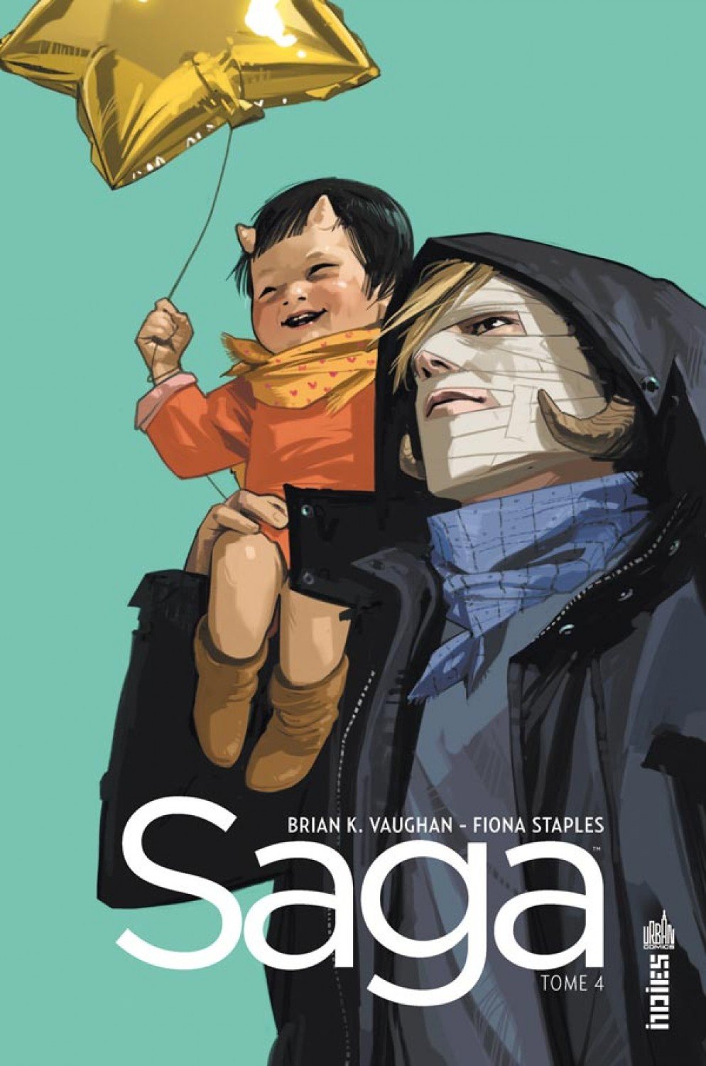  Saga T4, comics chez Urban Comics de Vaughan, Staples