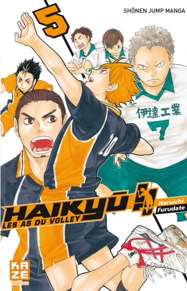  Haikyû, les as du volley T5, manga chez Kazé manga de Furudate
