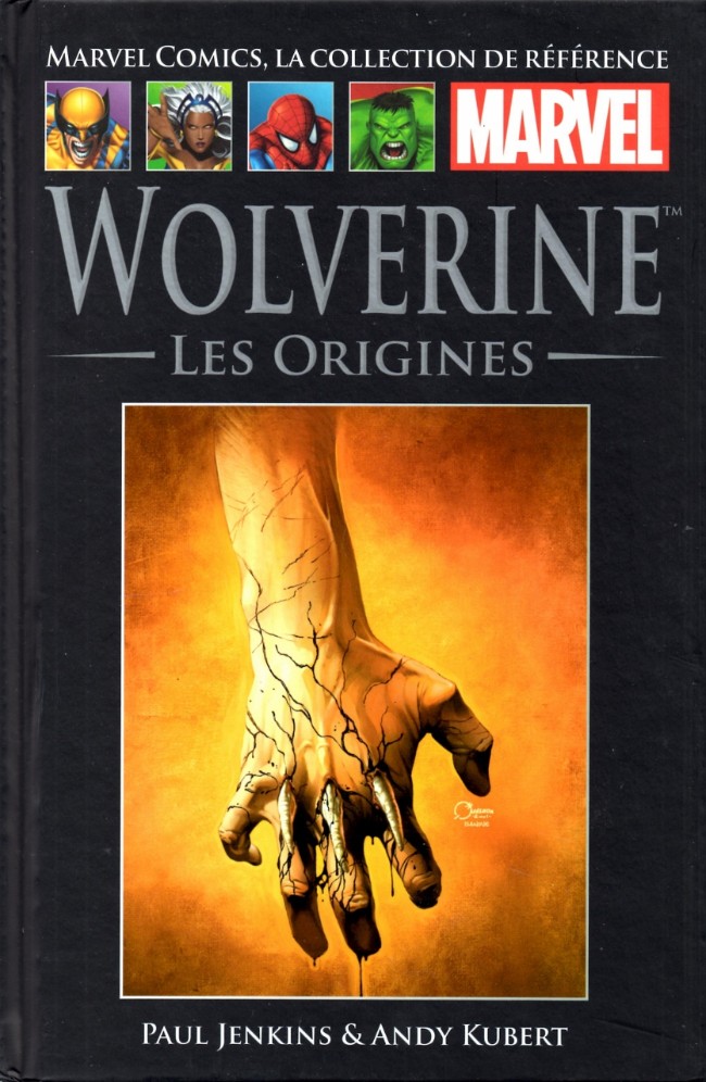  Marvel Comics, la collection de référence T29 : Wolverine - Les origines (0), comics chez Hachette de Jenkins, Jemas, Quesada, Kubert, Isanove