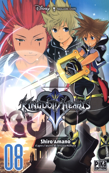  Kingdom hearts II T8, manga chez Pika de Shiro