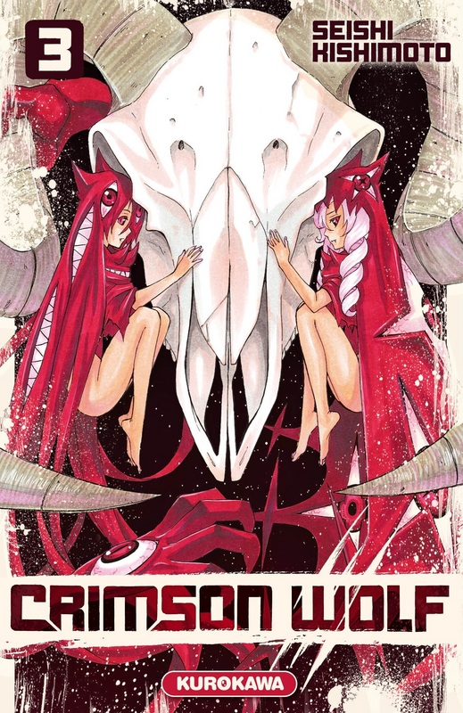  Crimson wolf T3, manga chez Kurokawa de Kishimoto