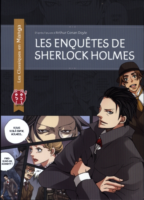 Les Enquêtes de Sherlock Holmes, manga chez Nobi Nobi! de Doyle
