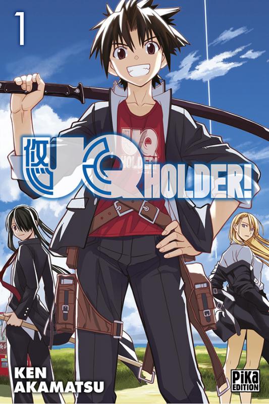  UQ Holder! T1, manga chez Pika de Akamatsu