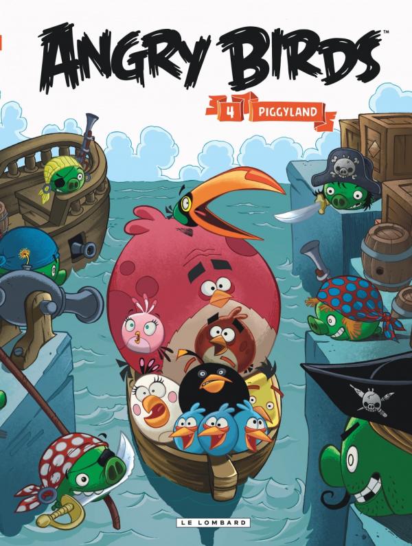  Angry birds T4 : Piggyland (0), bd chez Le Lombard de Rovio