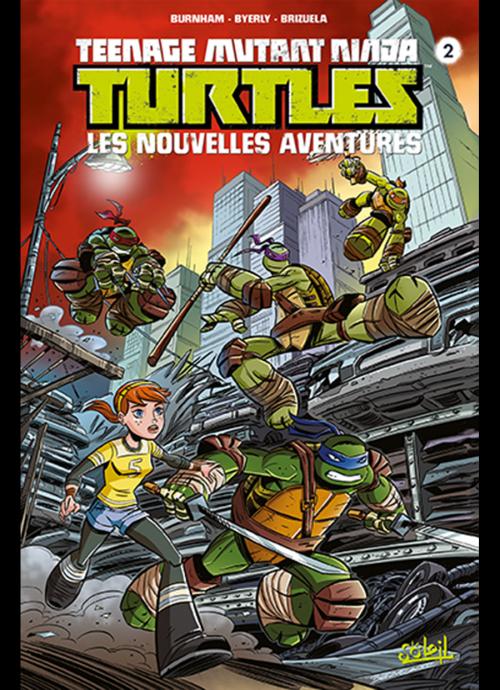  Teenage Mutant Ninja Turtles T2 : Les nouvelles aventures (0), comics chez Soleil de Burnham, Byerly, Brizuela, Breckel