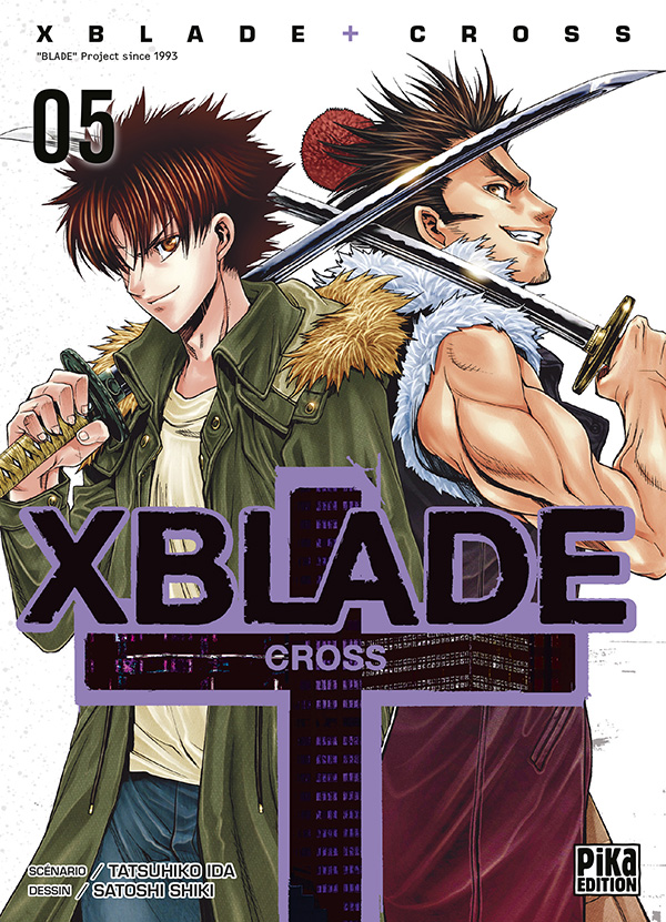  X-Blade Cross T5, manga chez Pika de Ida, Shiki