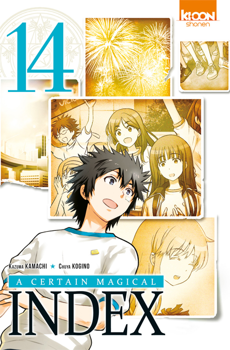 A certain magical index T14, manga chez Ki-oon de Kamachi, Kogino