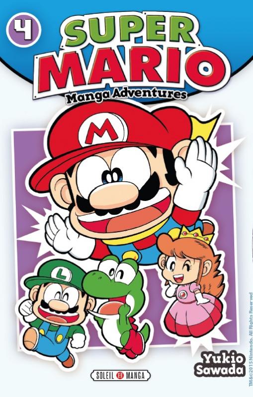  Super Mario T4, manga chez Soleil de Sawada
