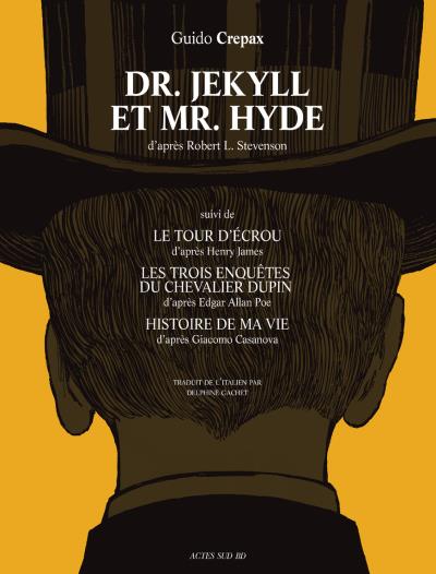 Dr. Jekyll et Mr. Hyde, bd chez Actes Sud BD de Crepax