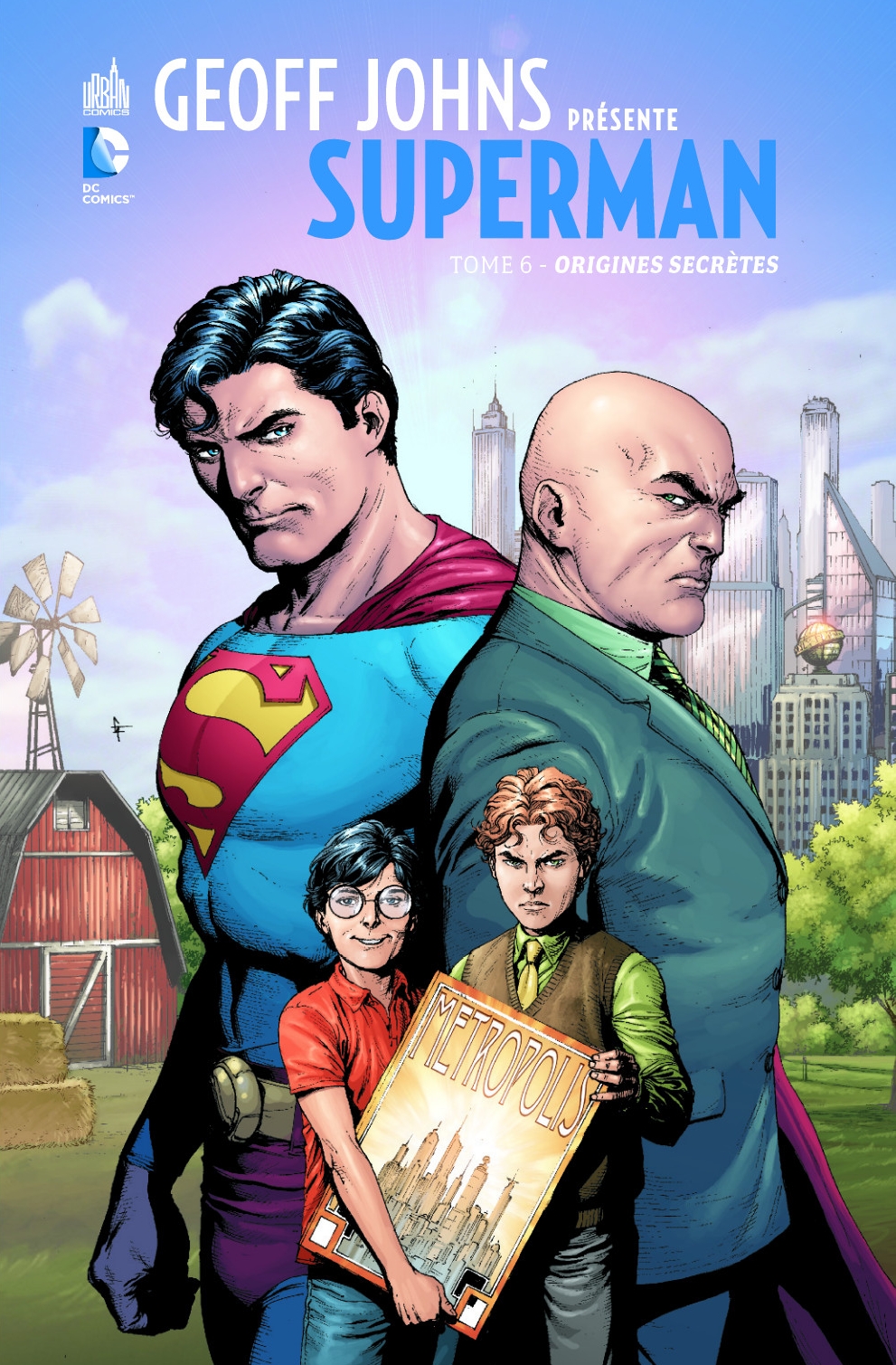  Geoff Johns présente – Superman, T6 : Origines secrètes (0), comics chez Urban Comics de Johns, Frank, Anderson