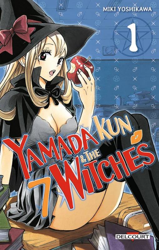  Yamada kun & the 7 witches T1, manga chez Delcourt de Yoshikawa