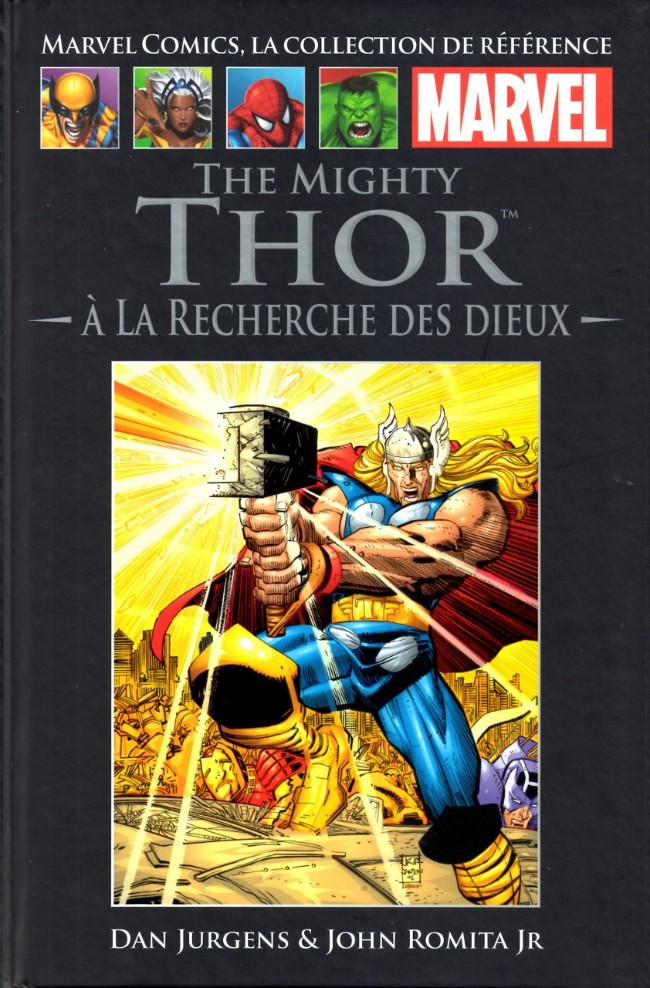  Marvel Comics, la collection de référence T15 : The Mighty Thor - À la recherche des Dieux (0), comics chez Hachette de Jurgens, Romita Jr, Janson, Wright, Bernardo, Brown