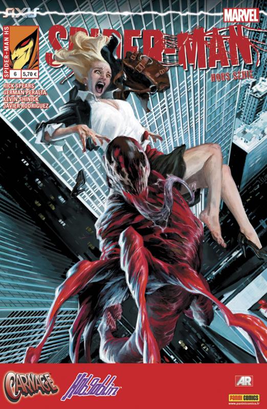  Spider-Man - Hors série T6 : AXIS : Carnage & Le Super-Bouffon (0), comics chez Panini Comics de Spears, Shinick, Gandini, Rodriguez, Peralta, Sliney, Vicente, Beredo, Lozano