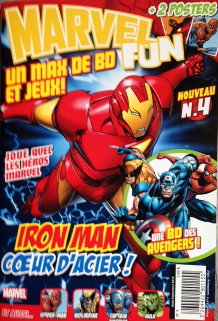  Marvel Fun T4 : Iron Man cœur d'acier ! (0), comics chez Panini Comics de Van Lente, Parker, Koblish, Garcia, Cordeiro, Staples, Gracia