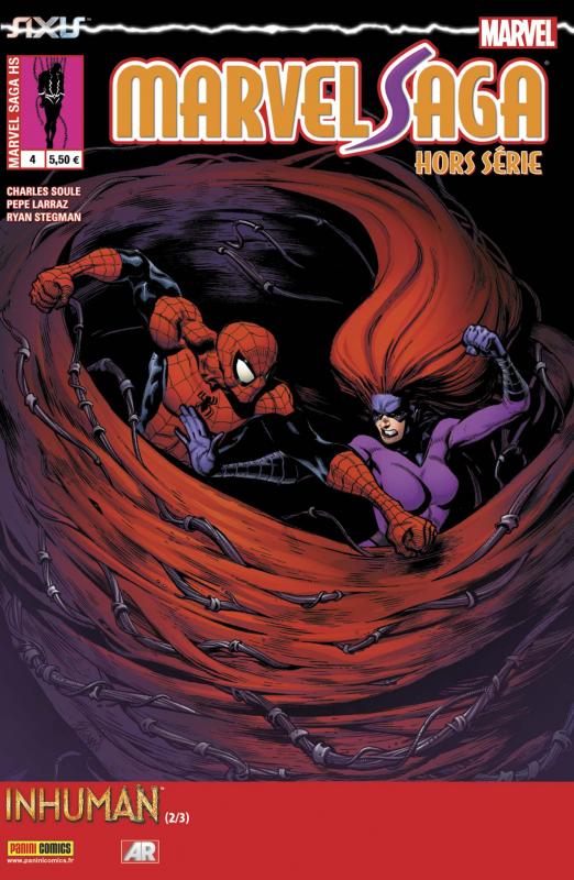 Marvel Saga Hors série T4 : Inhuman (2/3) - La Reine noire (0), comics chez Panini Comics de Soule, Larraz, Stegman, Isanove